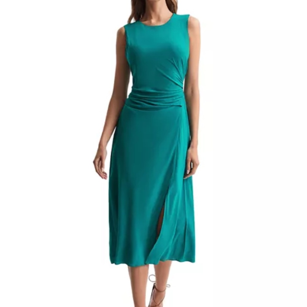 REISS Lexi Ruched Bodycon Dress